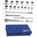 Williams Socket/Tool Set, 20 Pieces, 12-Point, 1 Inch Dr JHWWSX-21
